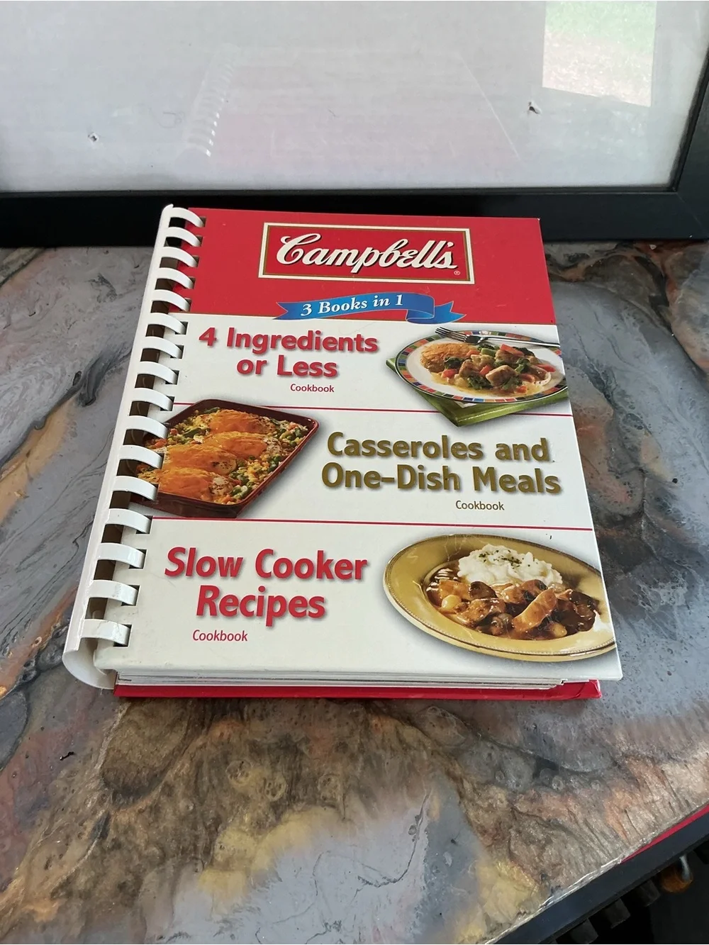 Campbell's 3 Books in 1: 4 Ingredients or Less Cookbook, Casseroles and One-Dish